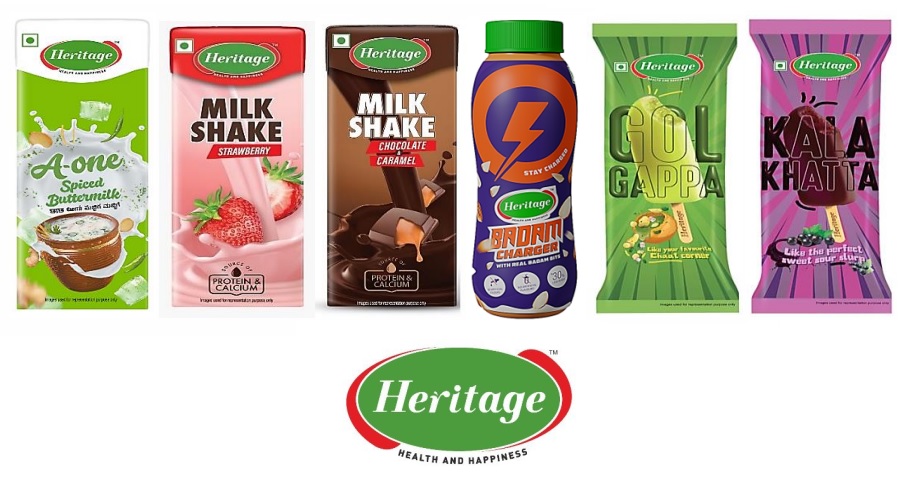 Heritage Foods launches range of Beverages and Ice Creams